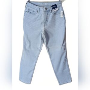Old Navy Curvy High Waisted O.G. Straight Ankle Jeans Size 10 NWT